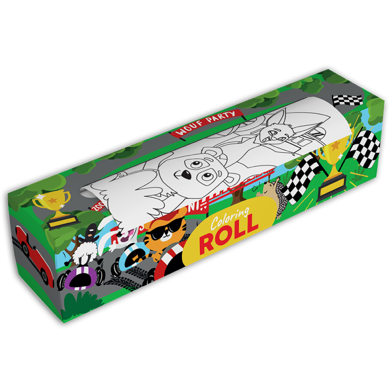 Restaurante infantil para colorir - Rolo de colorir CHR