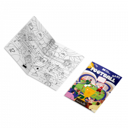 Personnalisable coloriage football