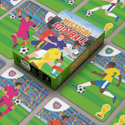 Mistrigri, menú infantil juguete sorpresa sin plástico - Juego de cartas