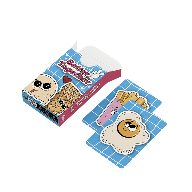 Better Together children's menu card game - Children's restaurant goodies