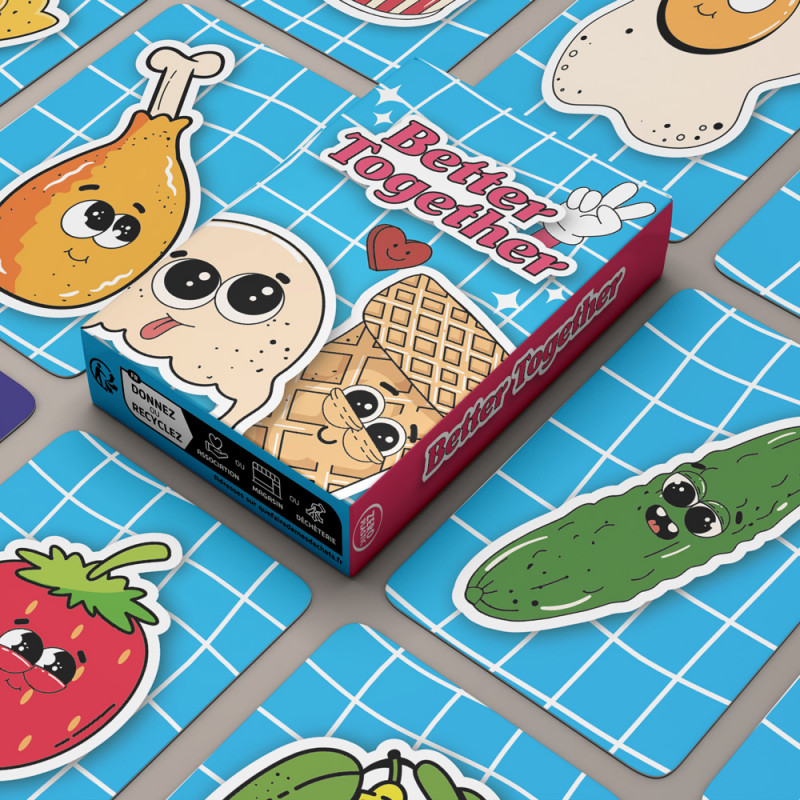 Better Together children's menu card game - Children's restaurant goodies