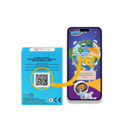 qrcodes jeu de cartes Better together jeu surprise enfant