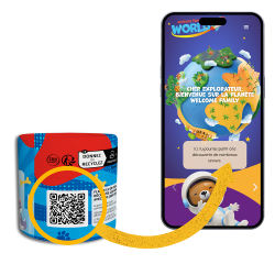 qrcode jeu surprise menu enfant