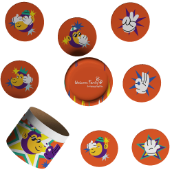 Le Monkinerie, the children's menu game - Tube format game for kids