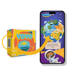 qrcode à scanner sur le yoyo