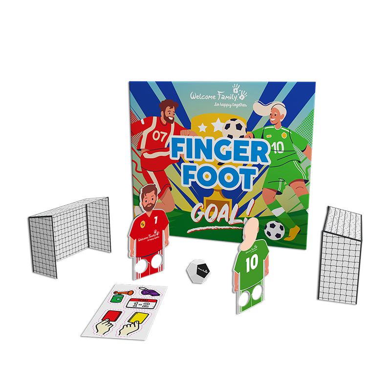 Surprise children's menu game Finger Foot - Football children's game