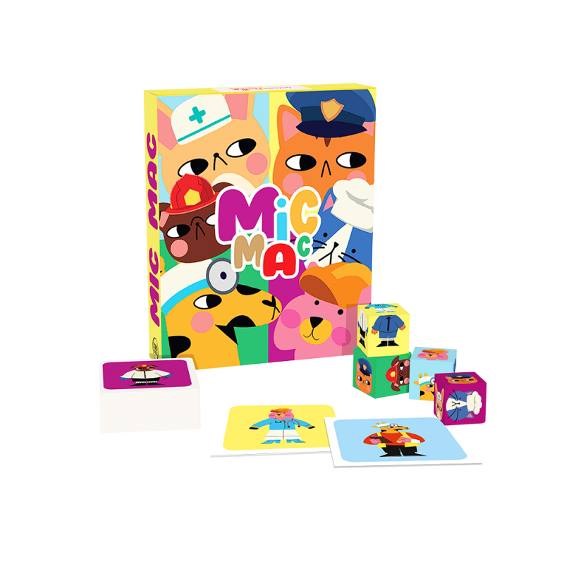 Gioco per il menu dei bambini - Mic Mac giocattolo per i CHR