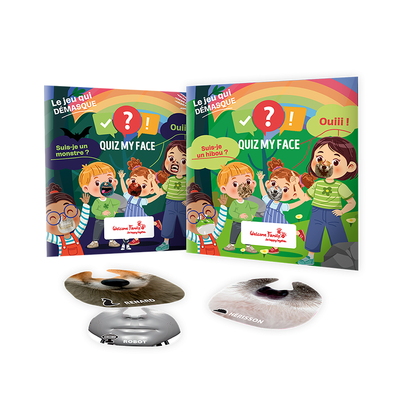 Gioco CHR - Gioco tascabile Quiz My Face indovinelli con le maschere