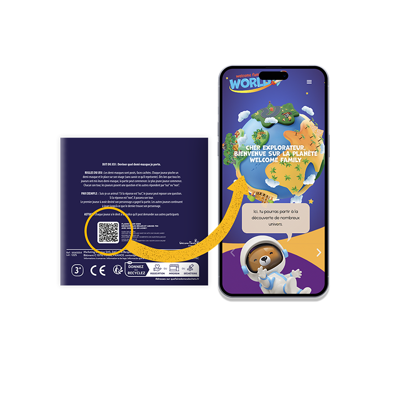 Gioco CHR - Gioco tascabile Quiz My Face indovinelli con le maschere