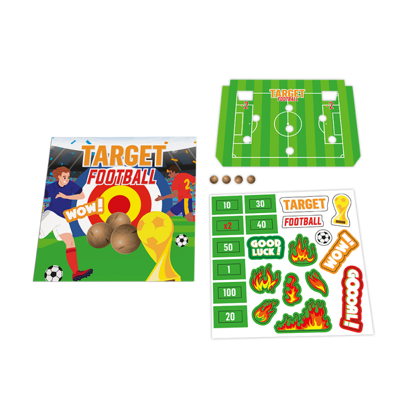 Le Target el juego infantil divertido y educativo - Menú infantil Restaurante