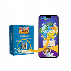 qrcode jeu surprise menu enfant puzzle 54 pièces