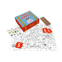 Gioco per bambini “ Travel Memories ” - Gioco senza plastica per il settore alberghiero e della ristorazione