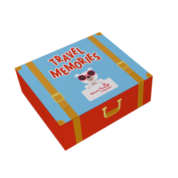Juego infantil « Travel Memories » - Juego sin plástico para HoReCa