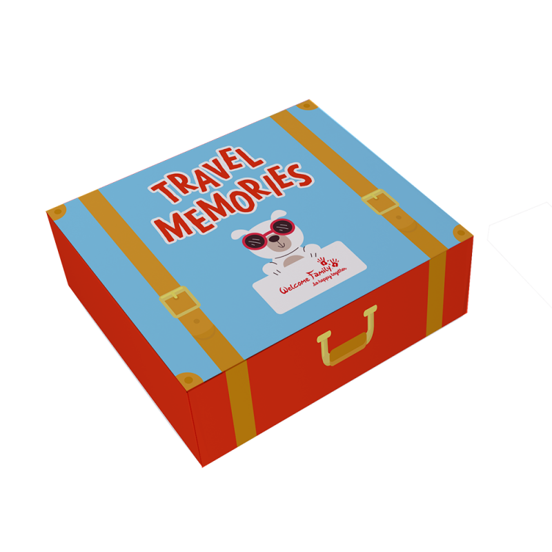 Gioco per bambini “ Travel Memories ” - Gioco senza plastica per il settore alberghiero e della ristorazione
