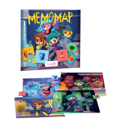 Memomap - Menu giocattolo per bambini in plastica zero - Regalo di benvenuto