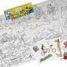 Poster à colorier modèle vélo