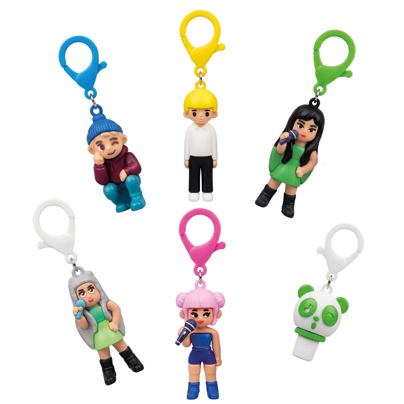 K Pop Stars 3D - Figurines cadeau menu enfant - Welcome Family