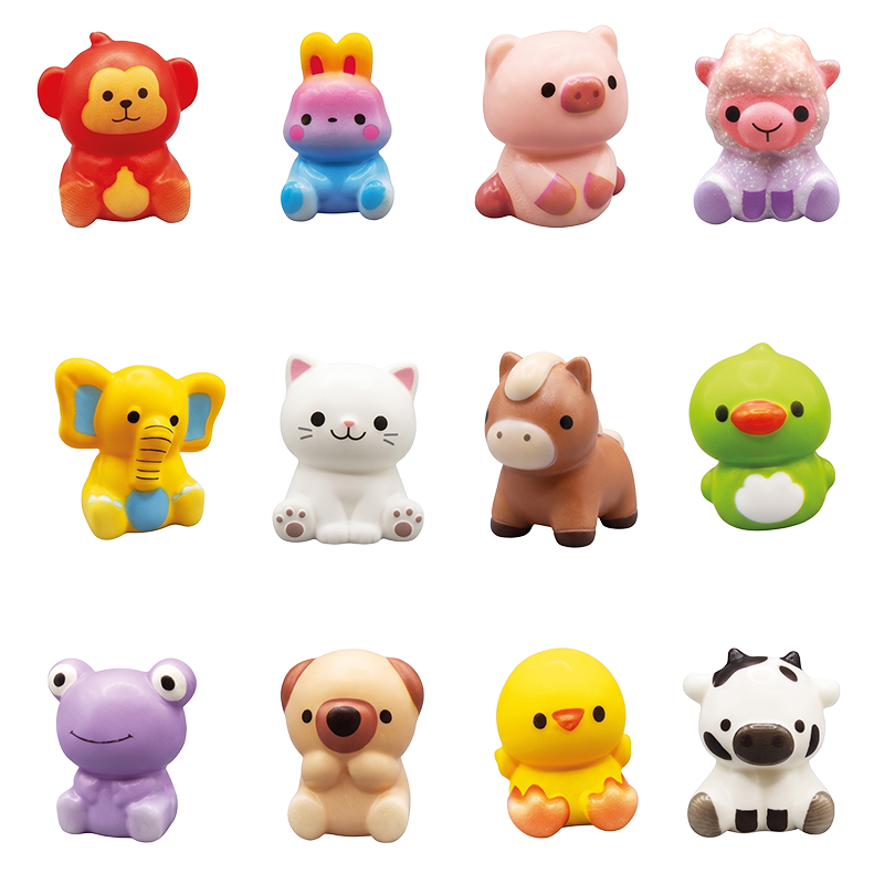 Squish'n Slow Puffymals - Jouet squishy menu enfant - Welcome Family