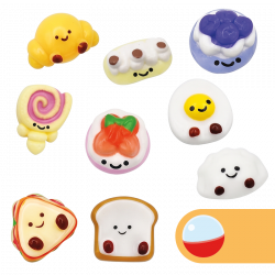 Yummy Snacks Squishies - Juguete squishy con menú infantil - Welcome Family