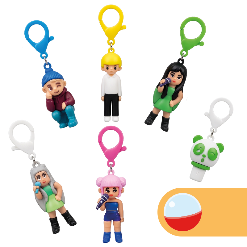 K Pop Stars 3D - Figurines cadeau menu enfant - Welcome Family