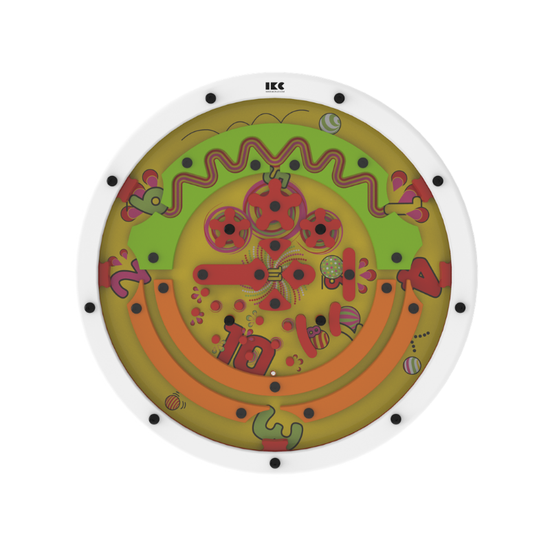 Jogo de parede redondo Spinball de 60 cm para crianças, para o Kids Corner - Welcome Family