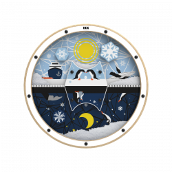 Kids Corner Wall Game: Day and Night Theme |-Welcome Family