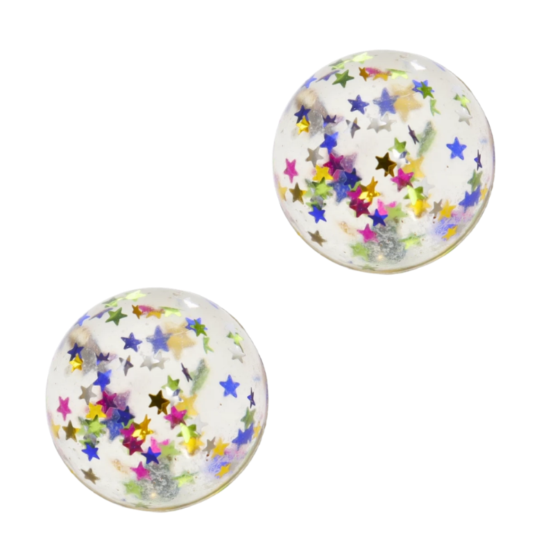 Balles Étoiles Rebondissantes Offre Menu Enfant