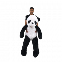 Peluche gigante de panda de 160 cm - Kids Corner Hotel