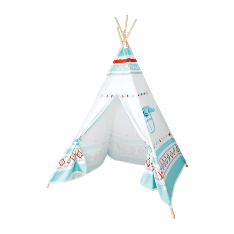 Tenda per bambini con area giochi - Tipi indiano Kids Corner