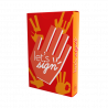 Kartenspiel Menü Kind - Let's Sign Zeichensprache - Spiele HoReCa