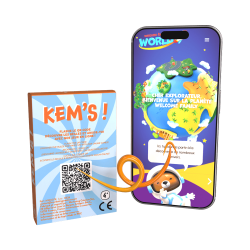 Kem's baralho de cartas - Presente surpresa no menu infantil