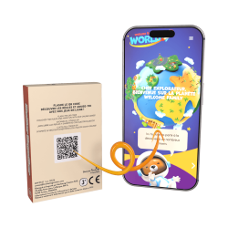 qrcodes jeu de cartes Better together jeu surprise enfant