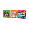 Memo Morpion Cube – Juego 2 en 1 ecológico para el menú infantil y el kit