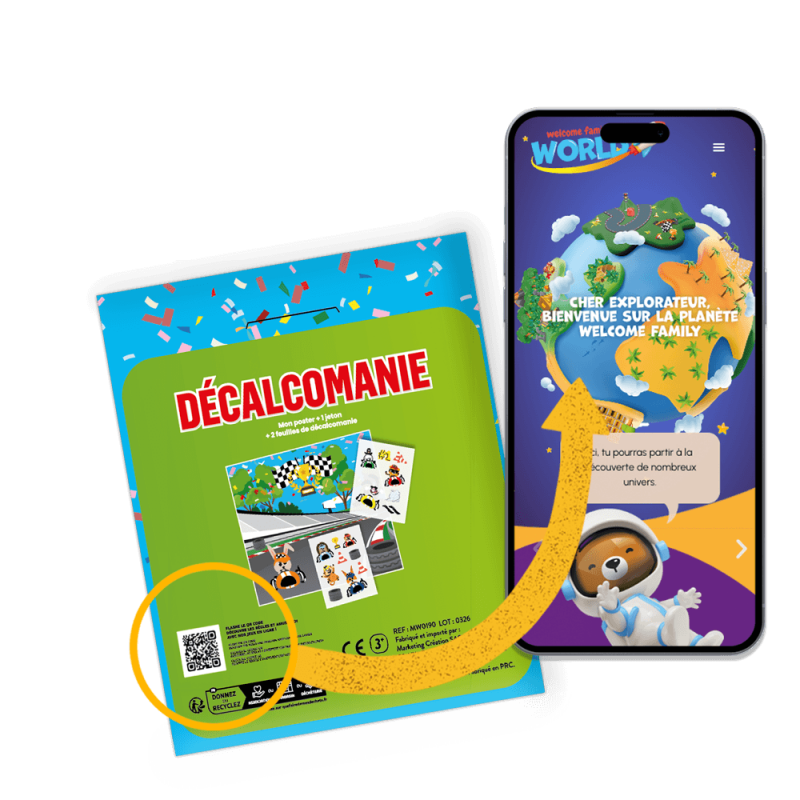 Decalcomania - Menu a sorpresa per bambini Calcio
