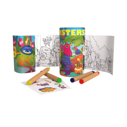 Tubos de colorir - Presentes surpresa para o menu infantil - CHR