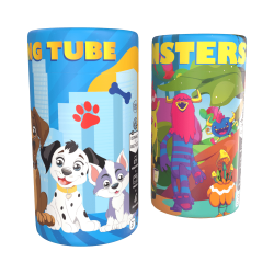 Tubos de colorir - Presentes surpresa para o menu infantil - CHR