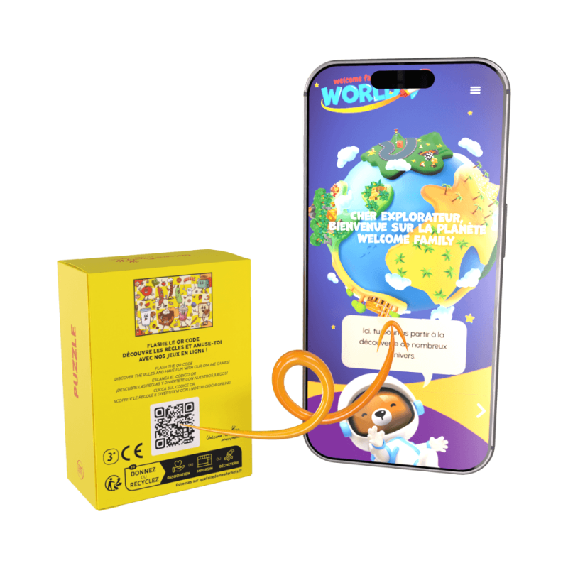 Menu infantil com puzzle de 54 peças - Kit de Puzzle para o Acolhimento Infantil