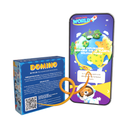 Jogo de dominó para crianças - Jogo surpresa CHR - Presente de boas-vindas para crianças