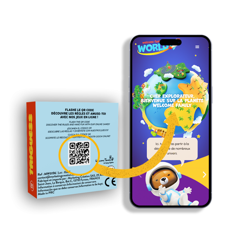 qrcode jeu triguess offre enfant jeu digital