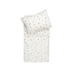 Housse de couette et taie pour lit bébé à l'hôtel