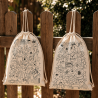 Baumwoll-Schnurbeutel zum Ausmalen | Kinder-Home-Produkt | HoReCa