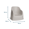 Booster per sedia monoblocco x1