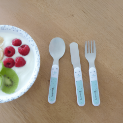 cuillère couteau fourchette set de couverts enfant