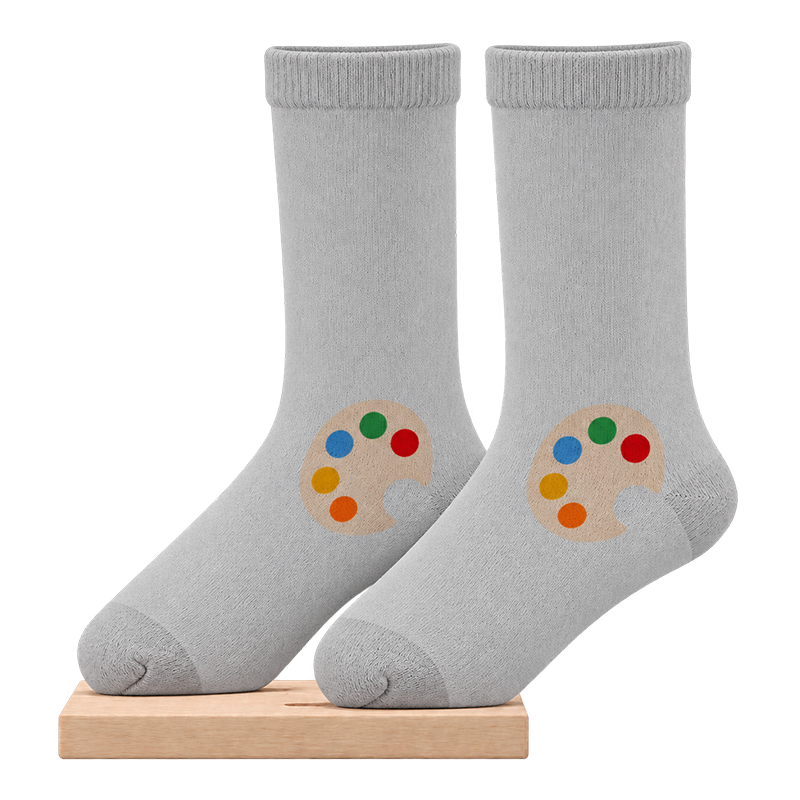 Meias personalizadas para adultos e crianças - Welcome Family
