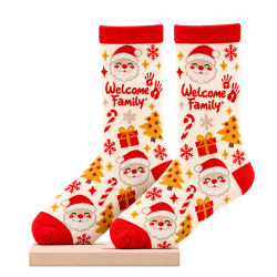Calcetines personalizados para adultos y niños - Welcome Family