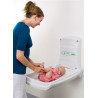 Professional vertical wall mounted changing table, welcome family