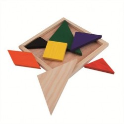 Puzzle Tangram Holz