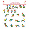 Wooden Tangram puzzle for children - children's goodies CHR