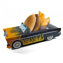 Scatole di menu per bambini, modello Cadillac, variegato, Welcome Family