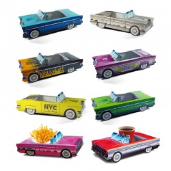 Scatole di menu per bambini, modello Cadillac, variegato, Welcome Family